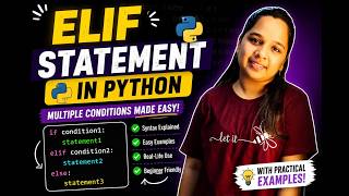 Elif Statement in Python Explained | Multiple Conditions in Python 🔥