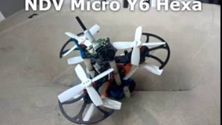 NDV Micro Y6 - First flight