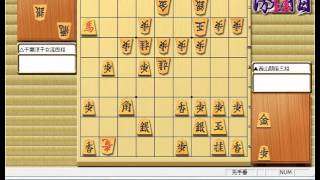 将棋 棋譜並べ ▲西山朋佳三段 vs △千葉涼子女流四段 第７期リコー杯女流王座戦本戦トーナメント 「技巧２」の棋譜解析 No.327