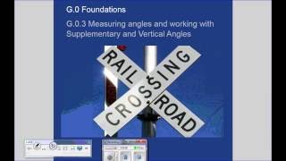 G 0 3 Linear Pair And Vertical Supplementary Angles