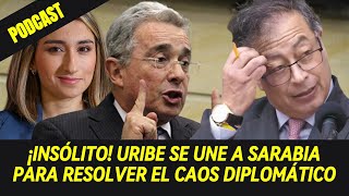 ÁLVARO URIBE Y LAURA SARABIA FRENAN CRISIS ENTRE PETRO Y TRUMP