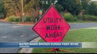 Deridder mayor pulls permit after several water mains broken