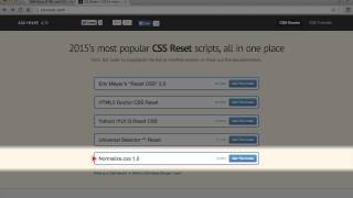 78. How Normalize.css works