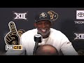 Press Conference: Deion Sanders speaks on Colorado's win over Texas Tech | FOX College Football