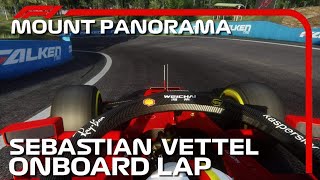 Sebastian Vettel Onboard Lap | 2020 Mount Panorama Grand Prix