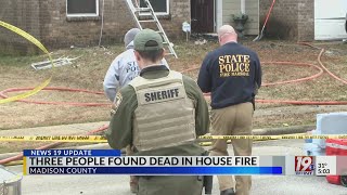 3 Found Dead After Madison Co. House Fire, Death Investigation Underway | Jan. 7, 2025 | News 19 at