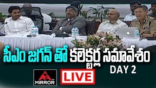 AP CM YS Jagan Live | CM YS Jagan Conducts District Collector's Conference Day-2 l Mirror TV Live