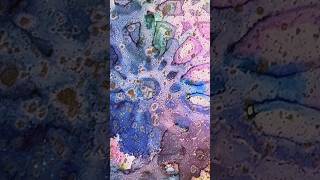 Gelli Print Alcohol Inks #collage #junkjournal #alcoholinks #tutorial #easy #backgrounds #printing