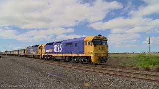 7731V Pacific National Grain Train - PoathTV Australian Railways