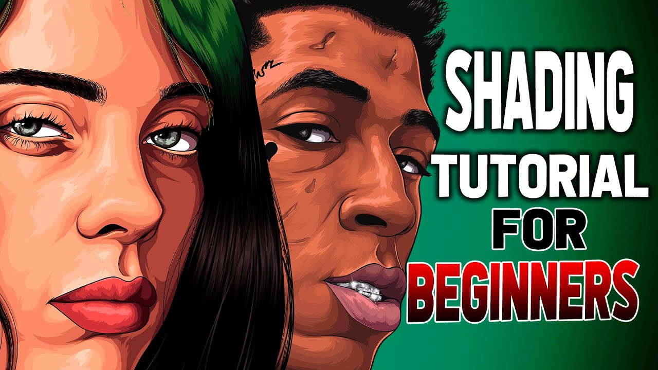 Shading Tutorial For Beginners Adobe Illustrator Youtube