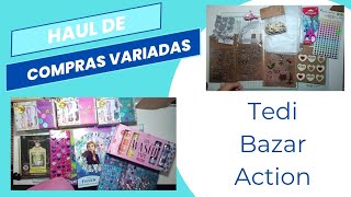 Haul de compras variadas🛍 Action, Tedi y Bazar #action #tedi #bazar