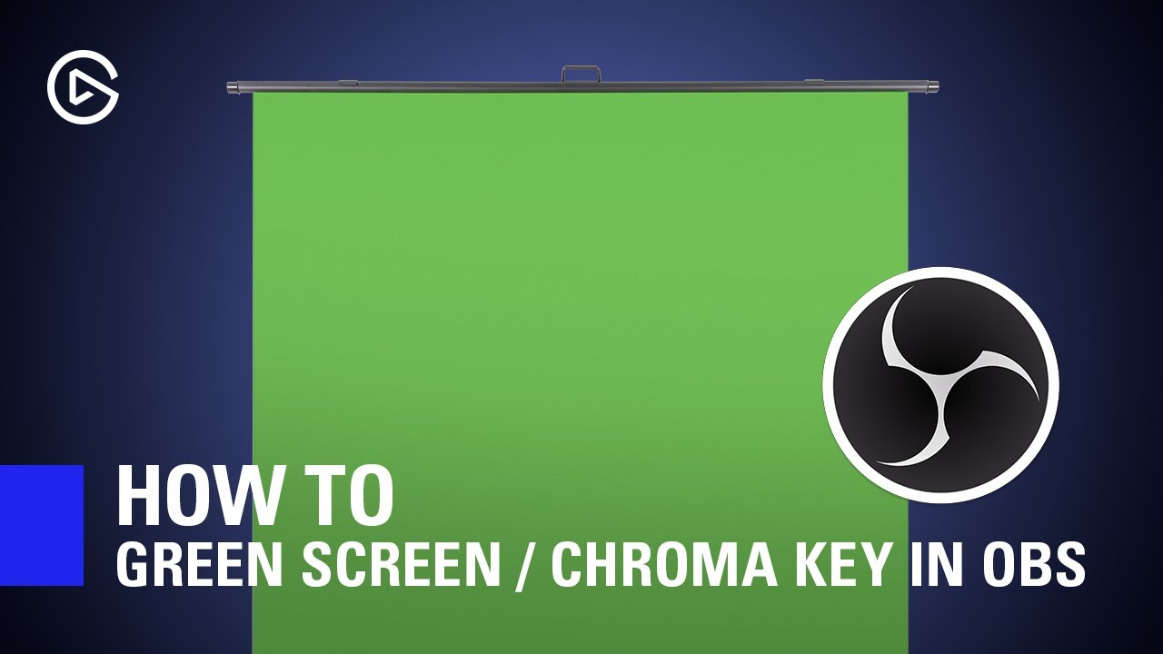 How To Green Screen / Chroma Key In OBS - YouTube