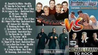 Westlife, Michael Learns to Rock, Backstreet Boys,Boyz II Men Greatest Hits,Best Songs,Top 20 Love