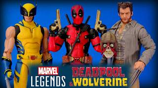 Marvel Legends Deadpool and Wolverine and Headpool Figure Review And Custom Play Day Tweaks