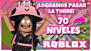 LOGRÉ PASAR LA TORRE DE 70 NIVELES! - TOWER OF HELL - MICHI RØBLØX