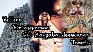 🌍Virinjipuram Sri🕉 Margabandeeswarar Temple🚶‍♂️In Vellore.....