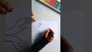 Women's day drawing#shortvideo @craftwithsalha9195