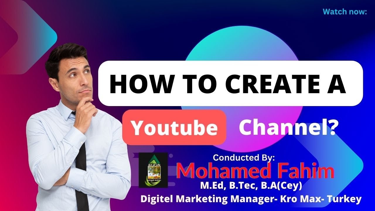 How To Create Develop Youtube Channel Youtube