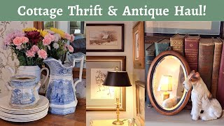Cottage Thrift & Decor Haul & Style ~ Home Decorating Ideas on a Budget