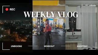 WEEKLY VLOG:Shopping 🛍️||Work👩🏾‍🎨||house upgrade||fitness|| cleaning🧼🧹