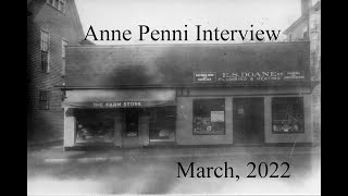 Anne Penni Interview, March 2022