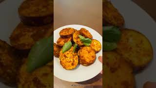 Spicy \u0026very tasty brinjal fry ✨ വഴുതനങ്ങ ഫ്രൈ #shortvideo #food #recipeshorts #recipevideo #brinjal