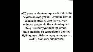 26 İyun Azərbaycanda Milli Ordunun yaranması günü ilə bağlı videoçarx