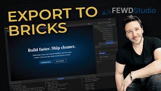 Code First Visual Development | Import HTML and CSS to Bricks with FEWD Studio
