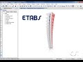 ETABS - 23 Vertical Displacements in Tall Buildings: Watch & Learn