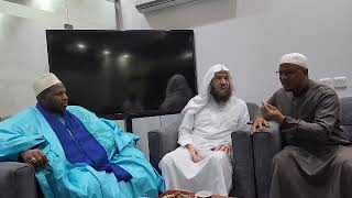 ARABIE SAOUDITE: ELHADJ CHEICK SOULEYMANE SIDIBÉ REÇU PAR, Dr IYAD CHOKRI L'UN DES IMAMS DE MEDINE