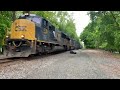 csx i158 with csx 4710 leading