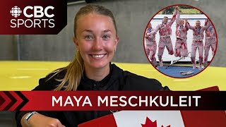 Maya Meschkuleit is an Olympic silver medallist, but gets a gold medal in goal-setting