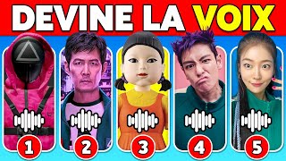 Devine les personnages SQUID GAME 2 à partir de leur VOIX...! 🔊🦑💰 Quiz Squid Game Saison 2