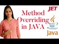 Method Overriding in java