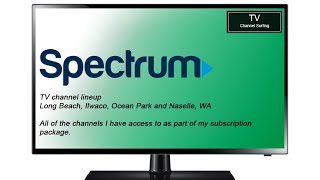 TV Channel Surfing: Charter Spectrum, Long Beach, WA [Subbed Channels; May 2019]