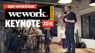 WeWork Boston Gary Vaynerchuk Keynote | March 2016