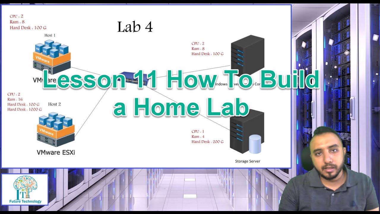 Lesson 11 How To Build A Home Lab By Eng Ahmed Ekram - YouTube