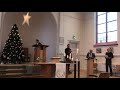 kerstdienst in de remonstrantse gemeente oosterbeek