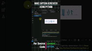 Create An Image Captcha Generator In Python.🐍