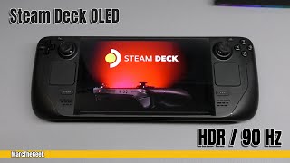 Gaming Experience on Steam Deck OLED with HDR & 90Hz