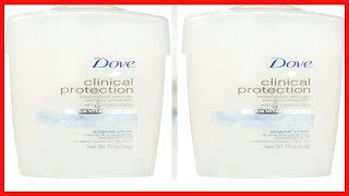 Dove Clinical Protection Antiperspirant/Deodorant, Original Clean, Stick, 1.7 Ounce (Pack of 2)