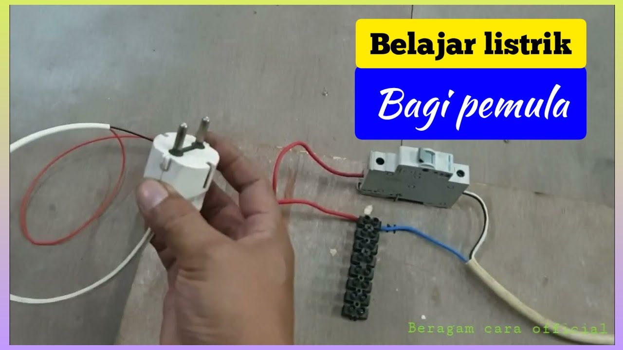Belajar Instalasi Listrik Pemula Youtube