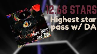 1 HANDED 12 STARS ARE NOTHING TO JOKE ABOUT 12.68* (Highest pass)