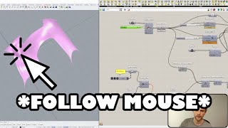 How to: Follow Mouse in Grasshopper, Rhino