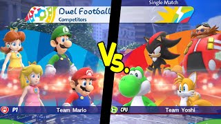 Mario & Sonic At The Rio 2016 Olympic Games Duel Football Team Mario Luigi Peach Daisy