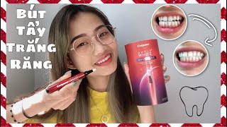 Bút Tẩy Trắng Răng Colgate Optic White Overnight Liệu Có Hiệu Quả? Để Mình Thử Cho 🇺🇸 Nhii Beauty ♡