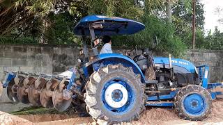 เสียงท่อสะใจ รถไถ CHAMP MF504 YTO งานดันดินกอง ไม่ค่อยเจอ ค่ายนี้ tractor EP.7058