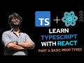 Learn TypeScript with React - Basic Prop Types