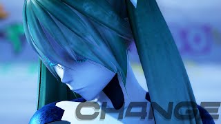 MMD - CH4NGE (Kuroyu Carbon Aqua Miku)