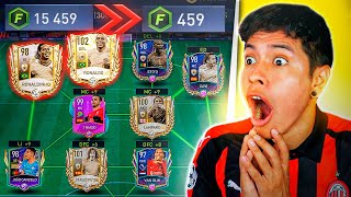 ME COMPRÉ A RONALDINHO \u0026 RONALDO NAZARIO en FIFA MOBILE 😱 *Gasté todo MI DINERO*